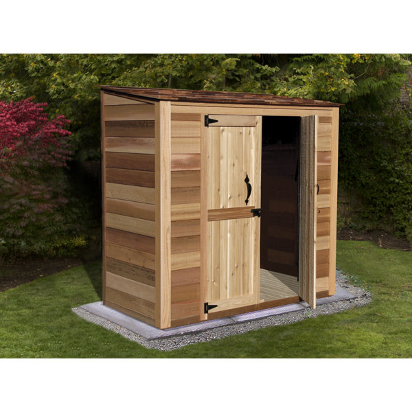Outdoor Living Today 6 ft. W x 3 ft. D Grand Garden Chalet Cedar Wood